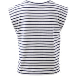 Esme French Stripe Shoulder Tee