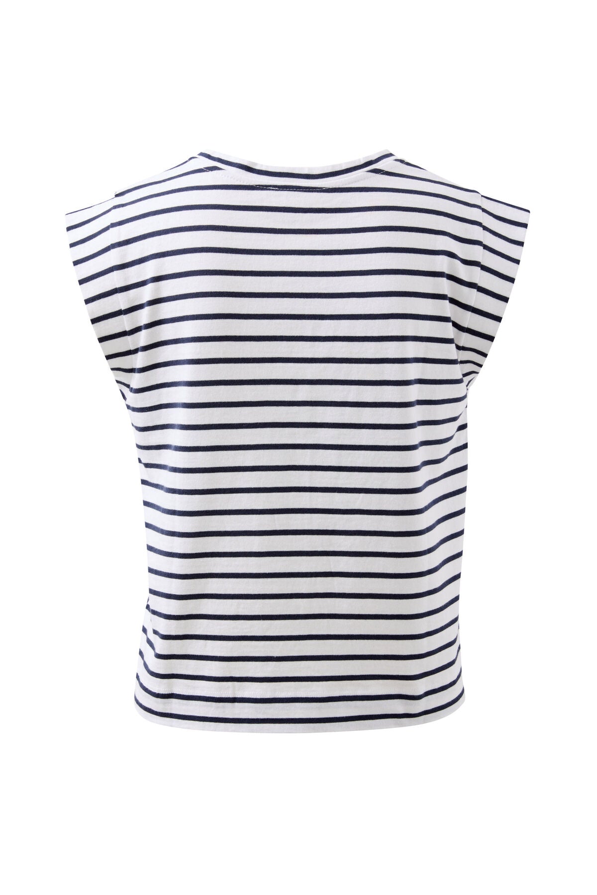 Esme French Stripe Shoulder Tee