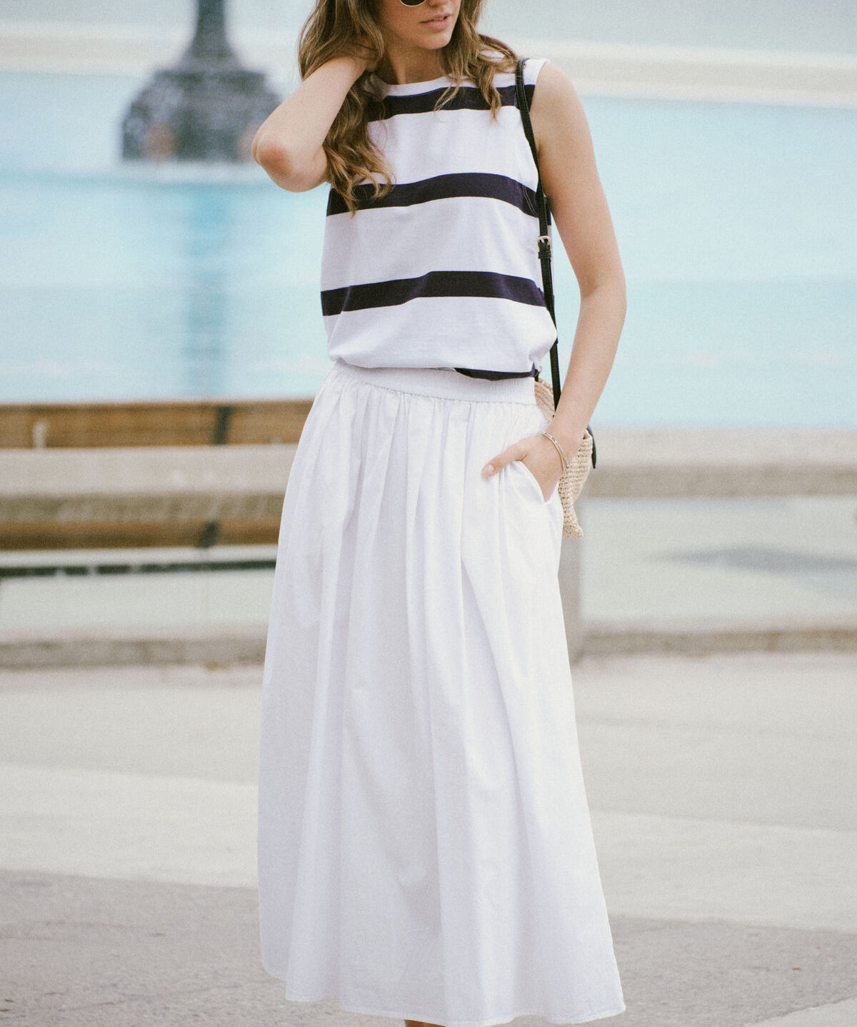 Florence Skirt in White