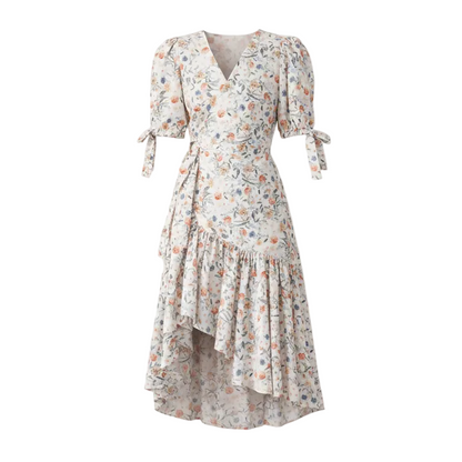 Stevie Wrap Dress in Rhapsody Floral