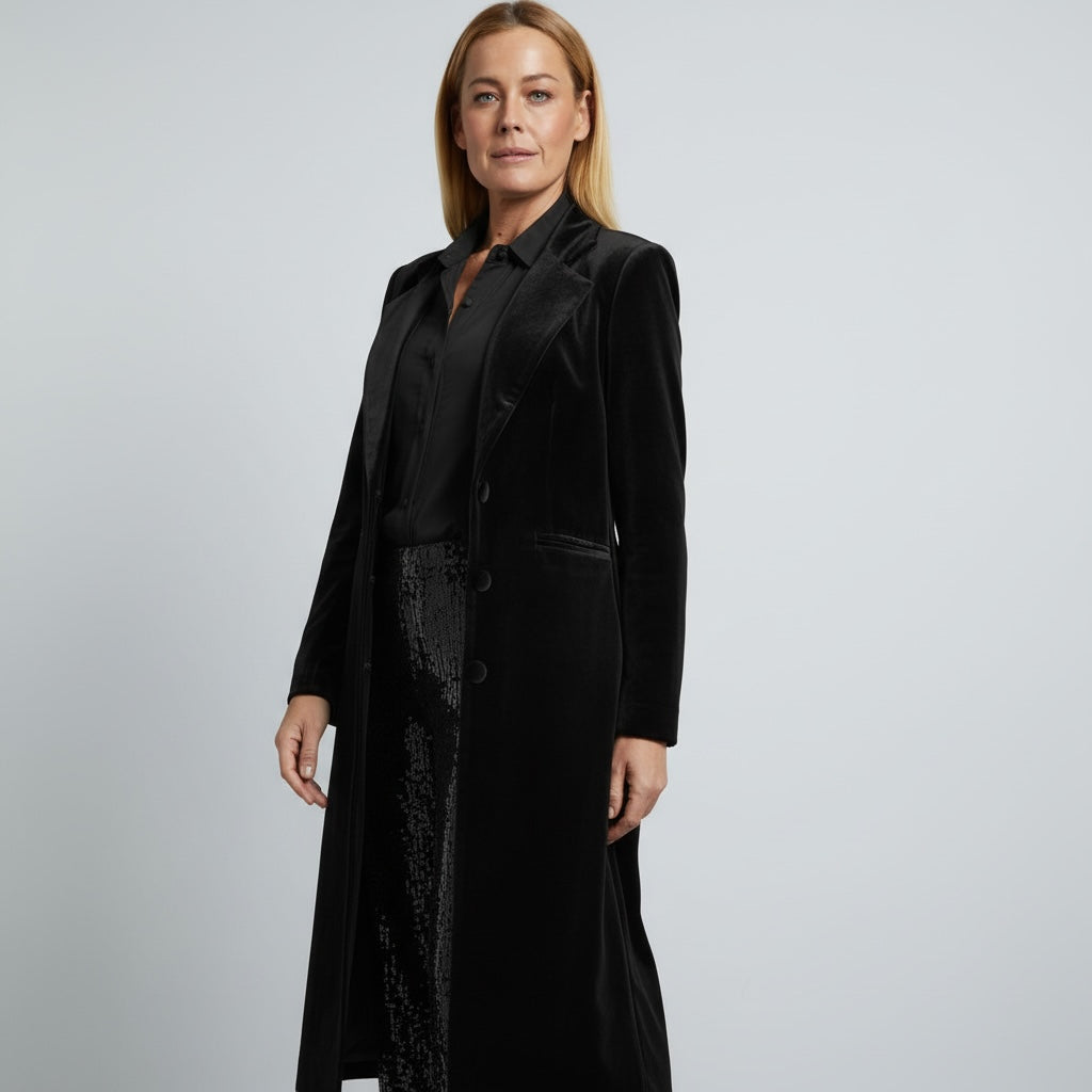 Surrey Velvet Coat
