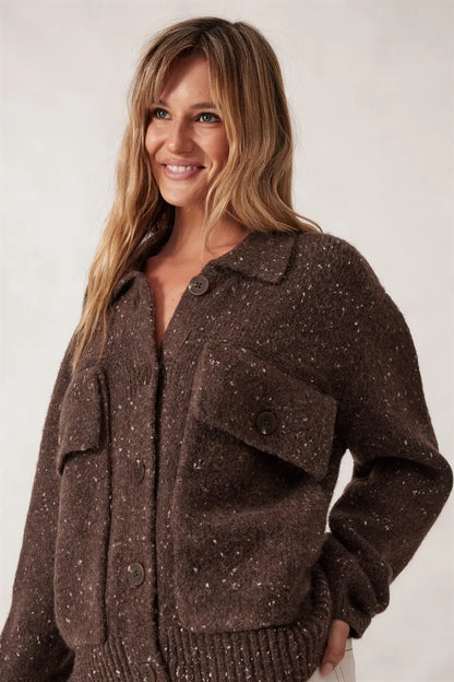 Knit Bomber Cardi