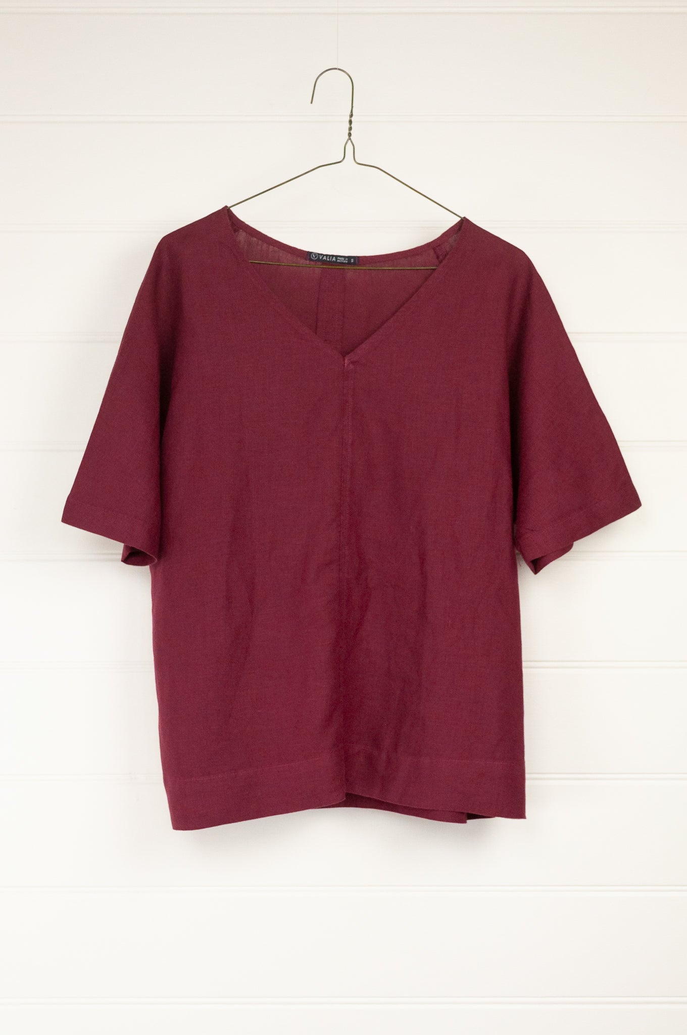 Iris Top in Merlot