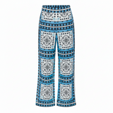 Tide Pant in Bay Scarf