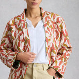 Printed Quilted Reversible Jacket