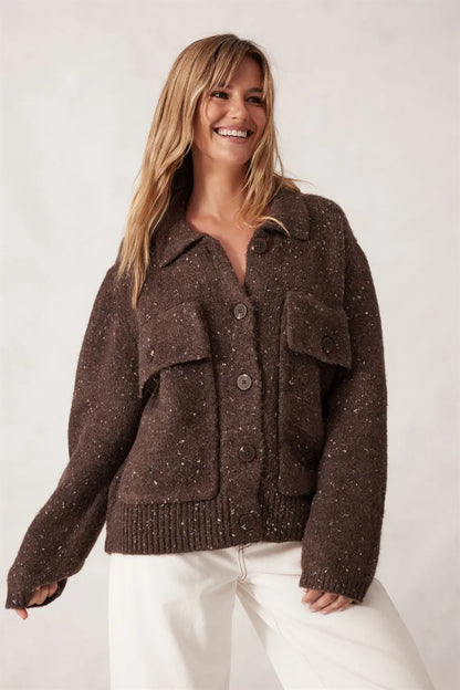 Knit Bomber Cardi