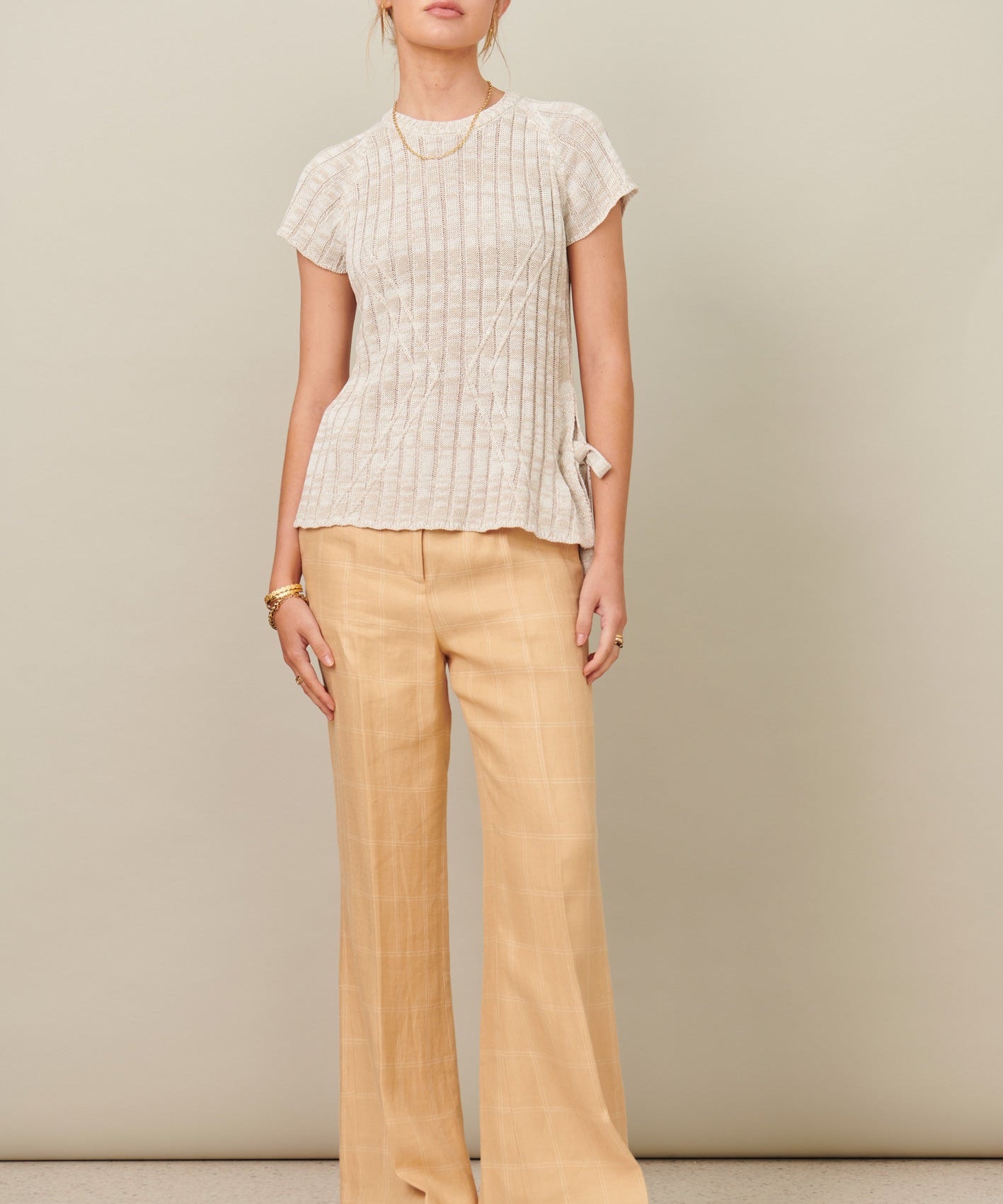 Bianca Pant in Bianca Check