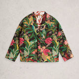 Printed Quilted Reversible Jacket