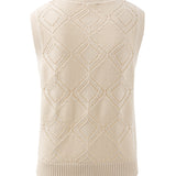 Dahlia Diamond Knit Vest