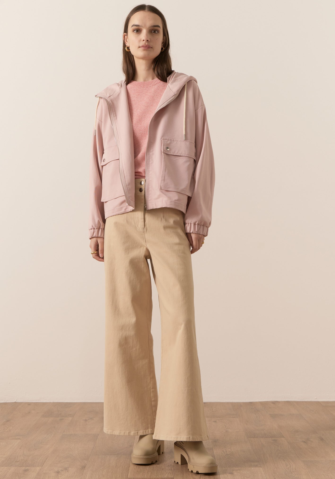 Forster Outdoor Jacket in Blush