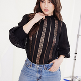Guinevere Top in Black