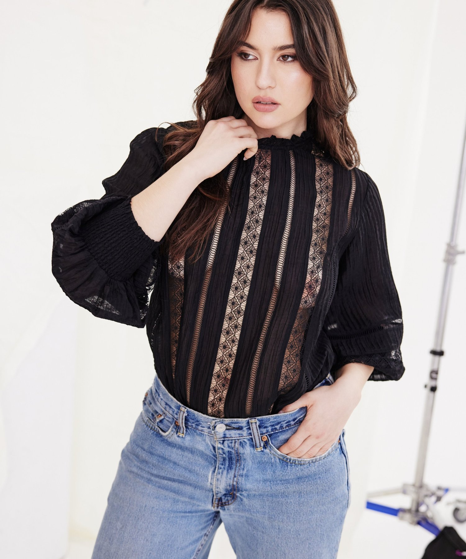 Guinevere Top in Black