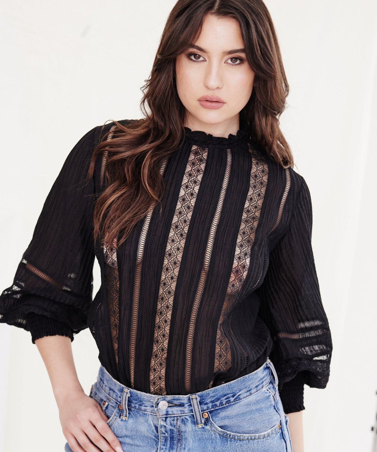 Guinevere Top in Black