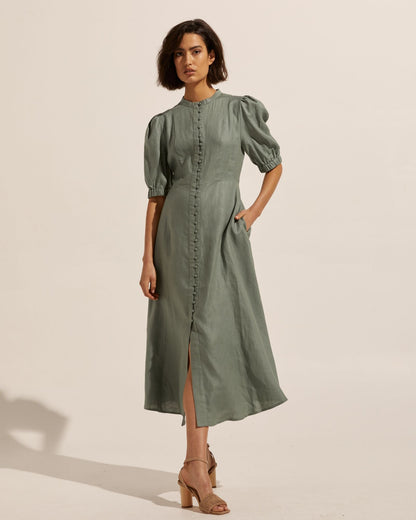 Impulse Dress in Sage