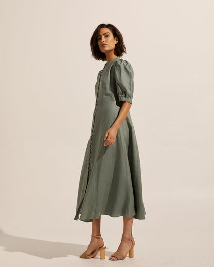 Impulse Dress in Sage