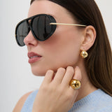 Jacqueline Aviator Sunglasses