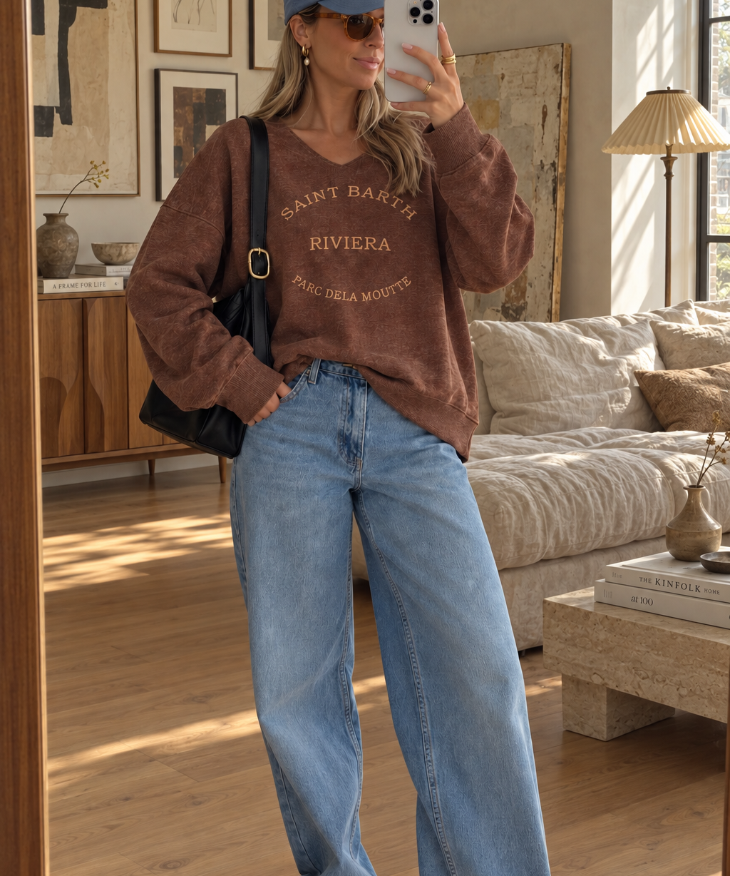 Saint Barth Knit in Chocolate