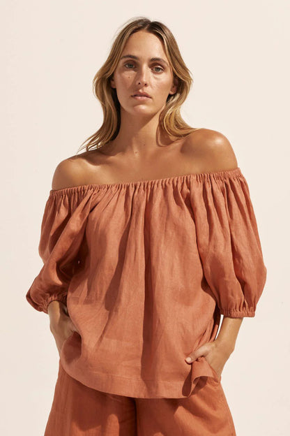 Nomad Top in Ginger