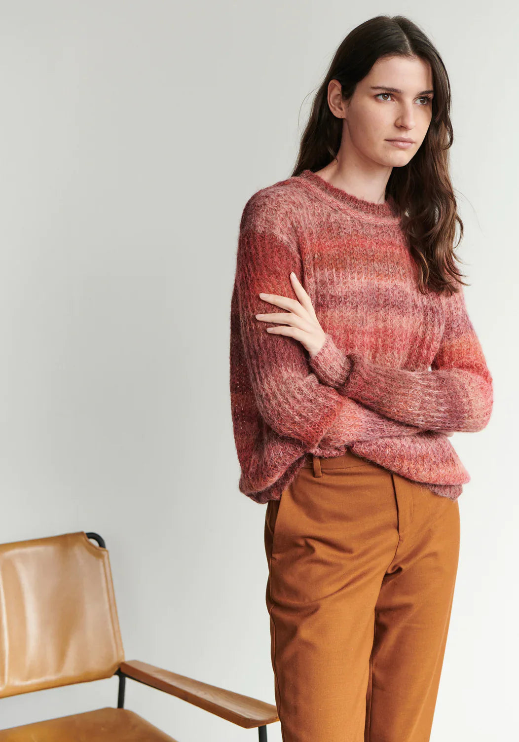 Muster Ombre Knit in Fox