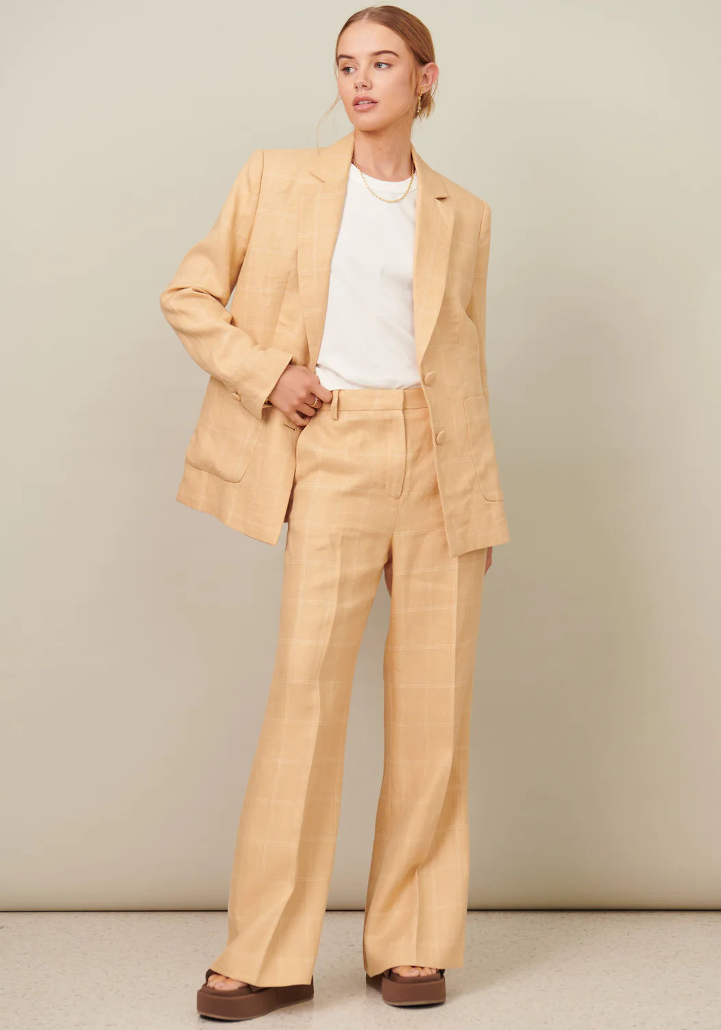 Bianca Suit Jacket in Bianca Check