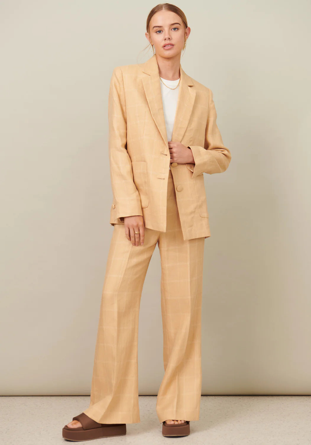 Bianca Suit Jacket in Bianca Check
