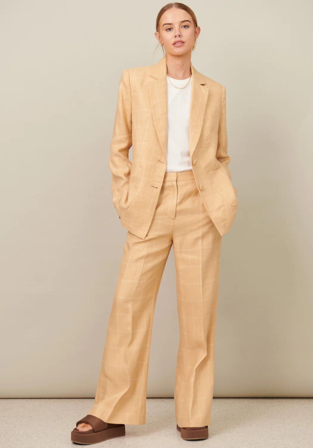 Bianca Suit Jacket in Bianca Check