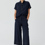 Anise Crop Pant in Ink