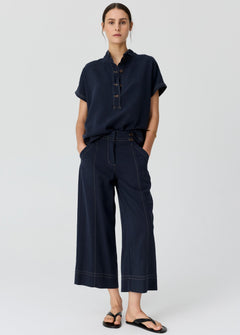 Anise Crop Pant in Ink