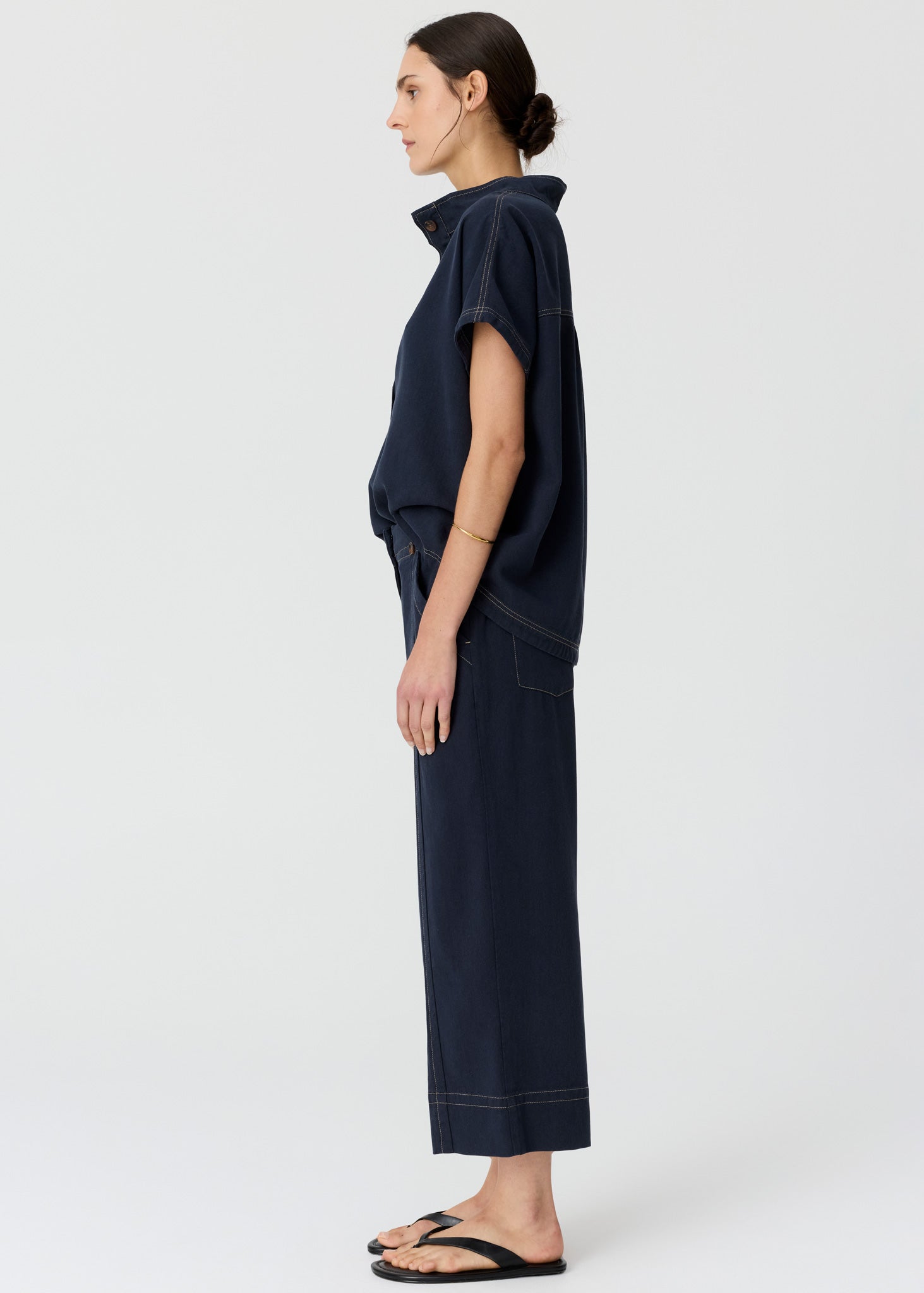 Anise Crop Pant in Ink