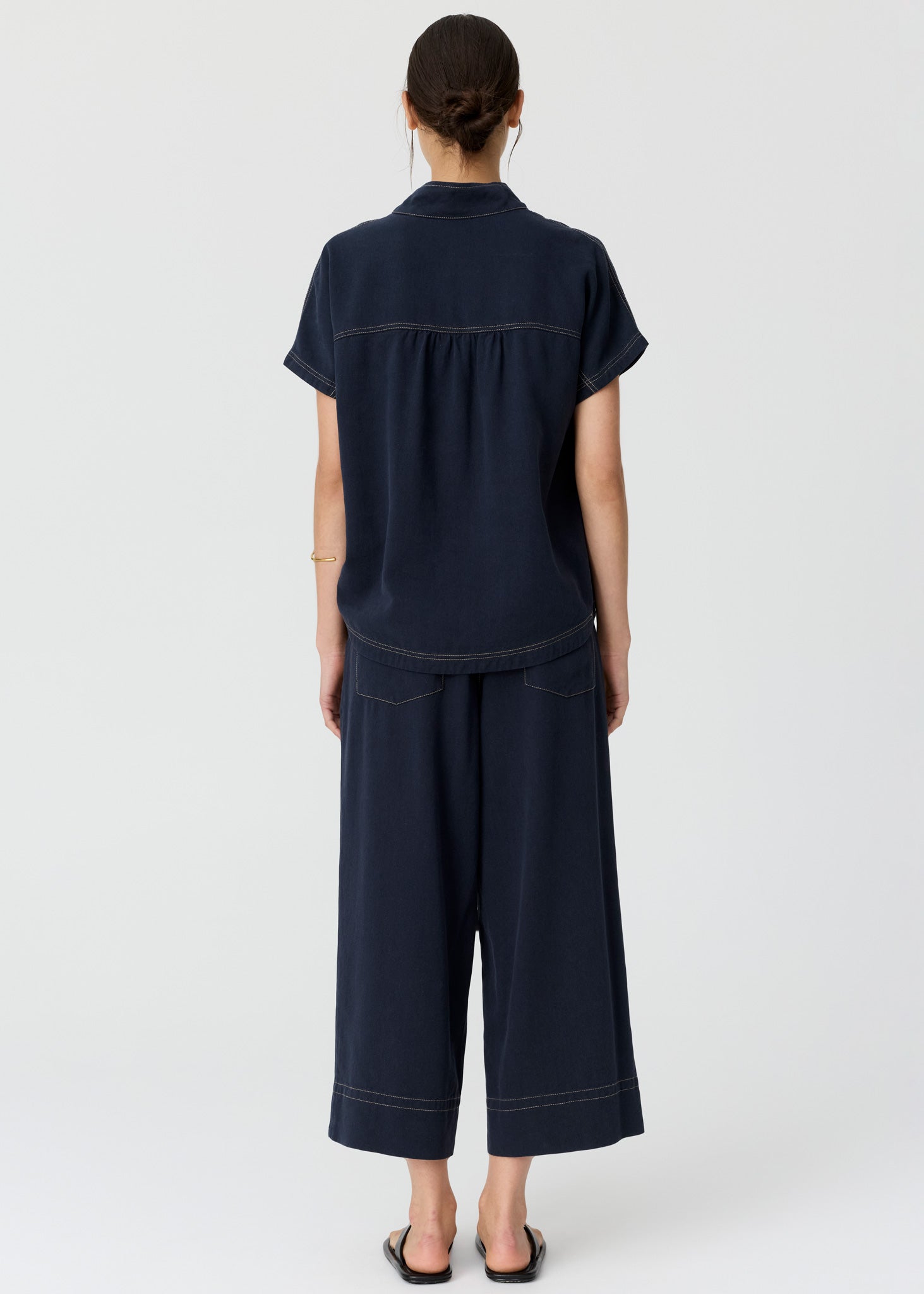 Anise Crop Pant in Ink