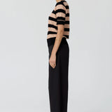 Darcey Stripe Knit Tee