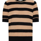 Darcey Stripe Knit Tee