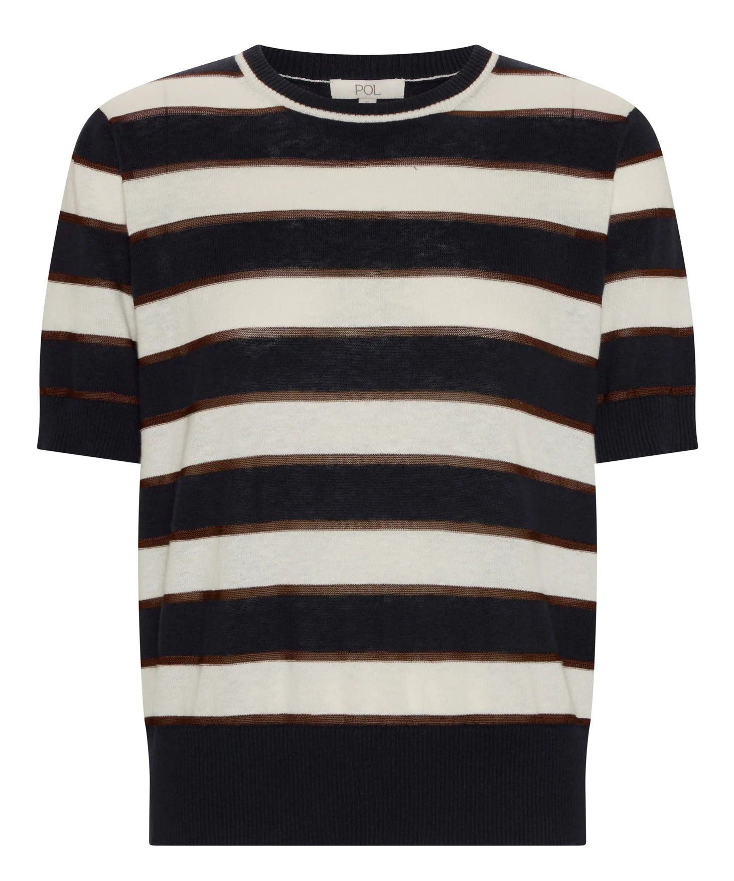 Darcey Stripe Knit Tee