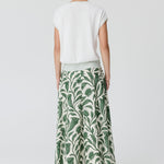 Reed Painted Knit in Chalk/Mint