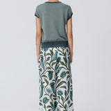 Reed Painted Knit in Ocean/Teal