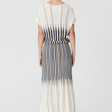Axil Top in Chalk/Ink/Pebble