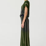 Axil Top in Fern/Ink/Pebble