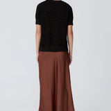Cedar Lurex Knit Top