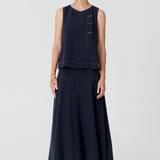 Anise Skirt in Ink