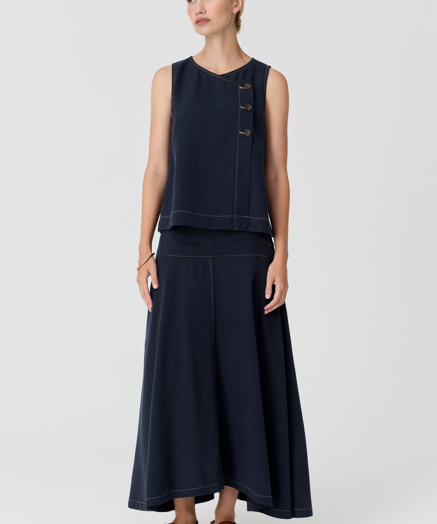 Anise Skirt in Ink