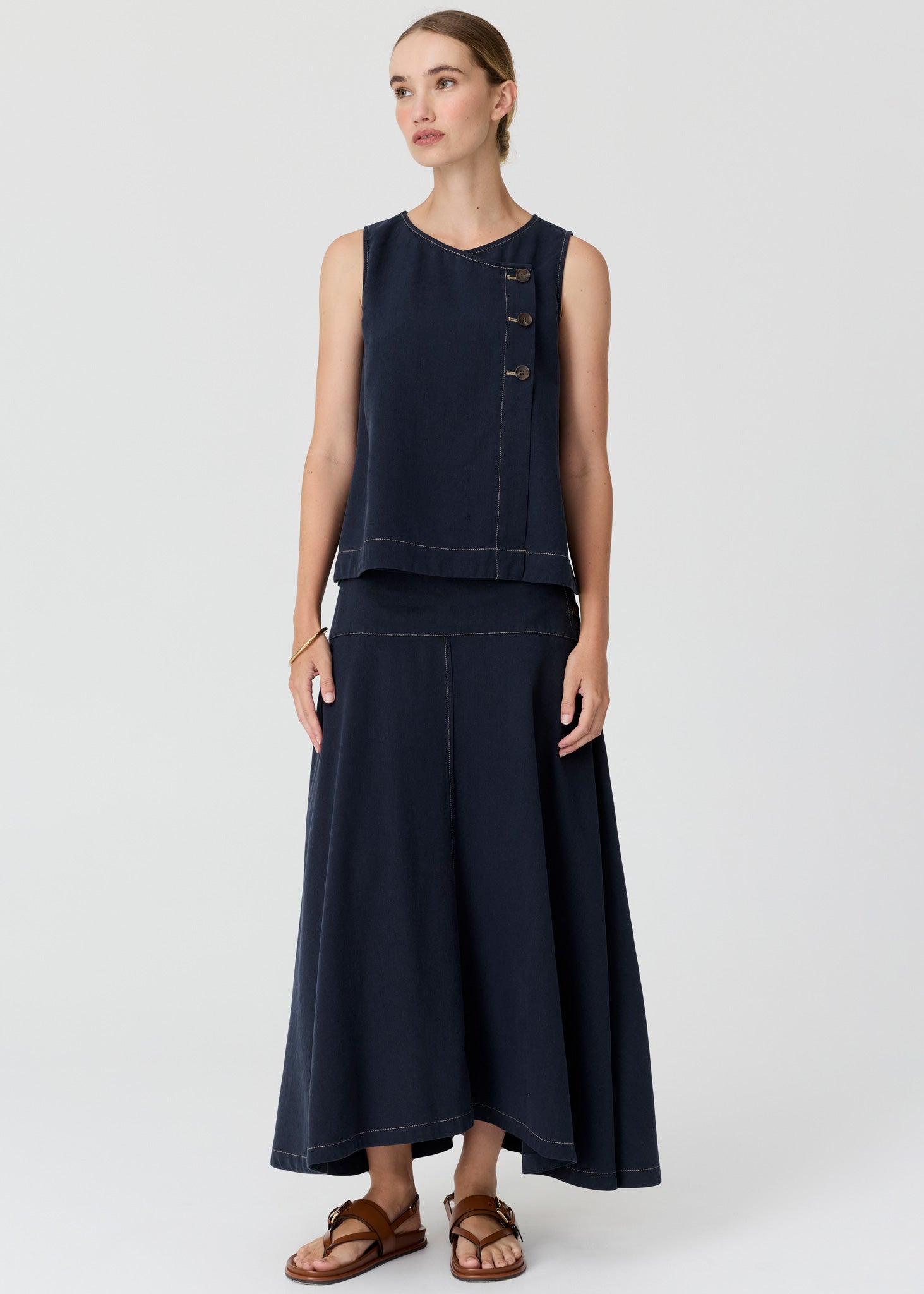Anise Skirt in Ink