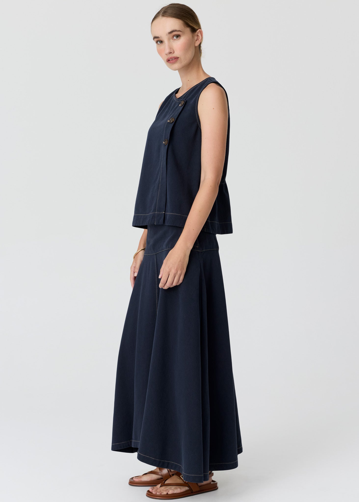 Anise Skirt in Ink