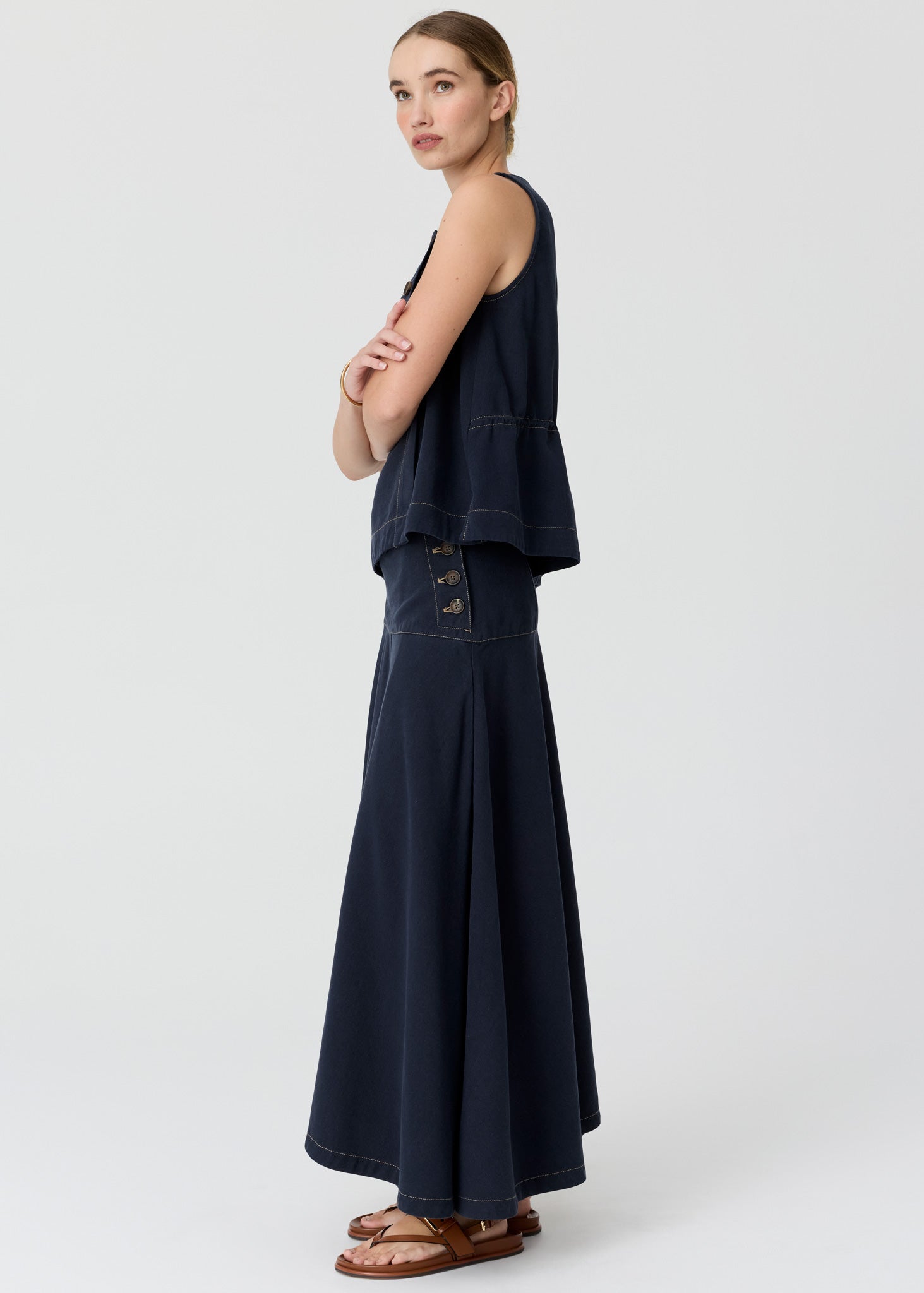 Anise Skirt in Ink