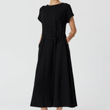 Mast Tee Dress in Black