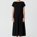 Mast Tee Dress in Black