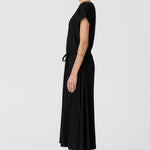 Mast Tee Dress in Black