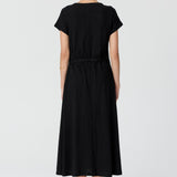 Mast Tee Dress in Black