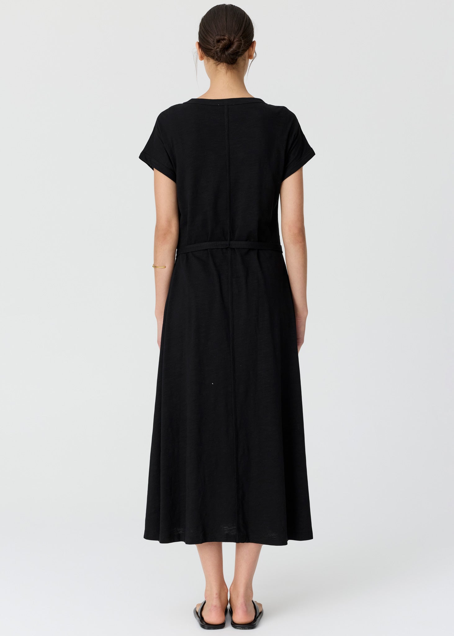Mast Tee Dress in Black