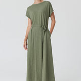 Mast Tee Dress in Fern