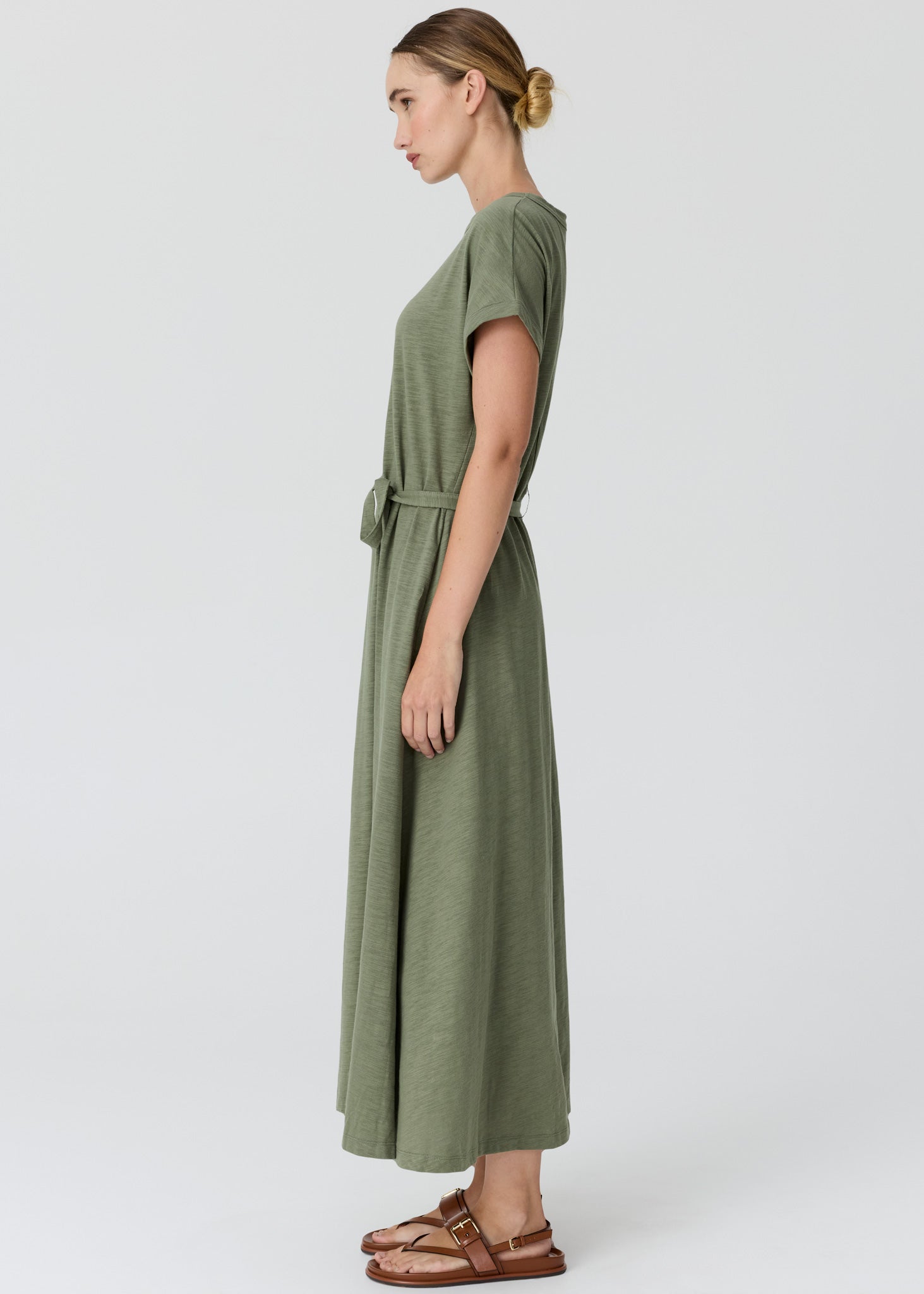 Mast Tee Dress in Fern